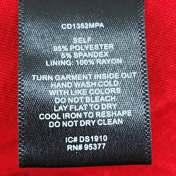 Sanctuary Women's Red Emma Cheetah Print Wrap Around Dress Sz XL - Picture 9 of 10